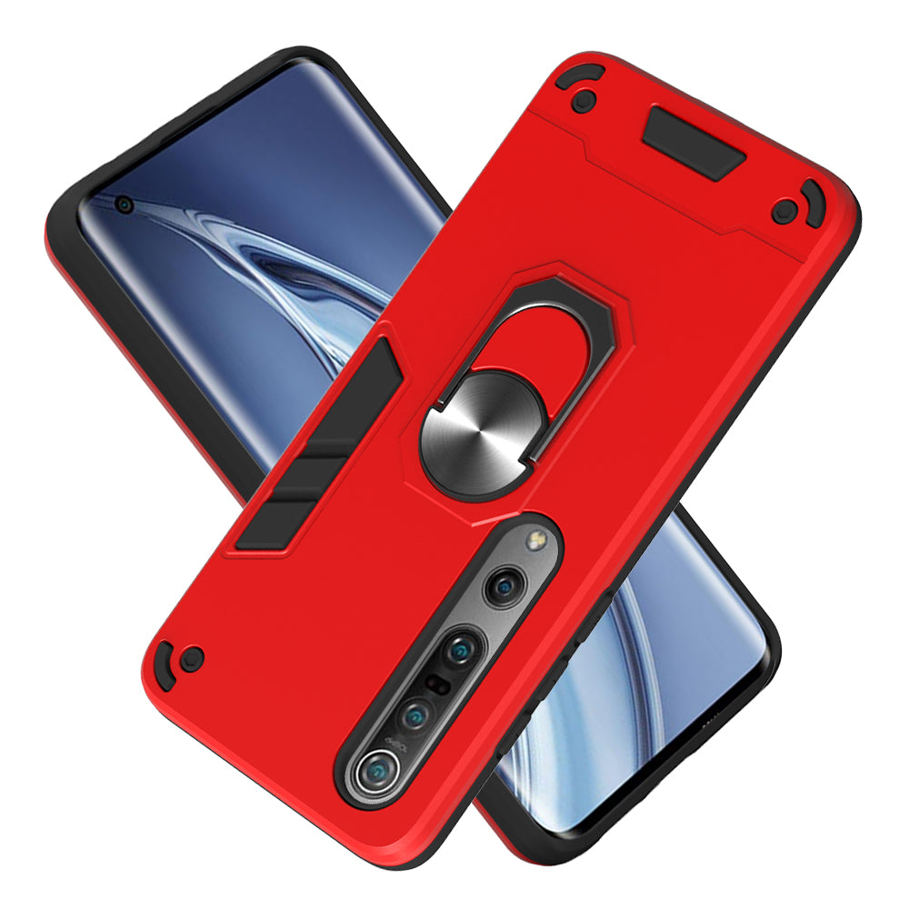 Detachable 2-in-1 PC + TPU Case [with Kickstand and Magnetic Holder Metal Sheet] for Xiaomi Mi 10/Mi 10 Pro 5G