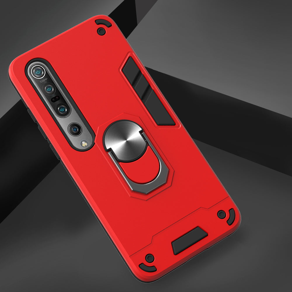 Detachable 2-in-1 PC + TPU Case [with Kickstand and Magnetic Holder Metal Sheet] for Xiaomi Mi 10/Mi 10 Pro 5G