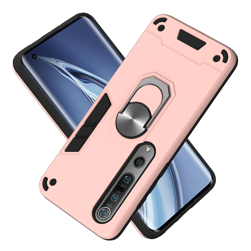 Detachable 2-in-1 PC + TPU Case [with Kickstand and Magnetic Holder Metal Sheet] for Xiaomi Mi 10/Mi 10 Pro 5G