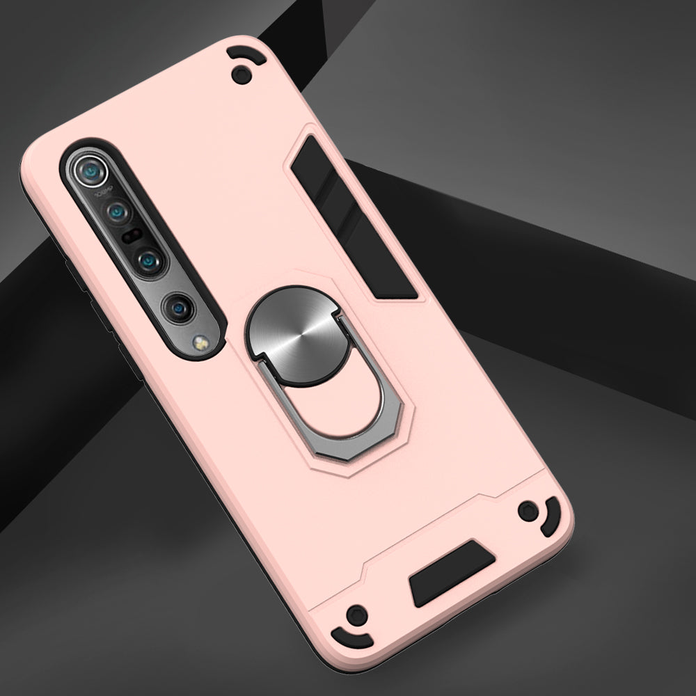 Detachable 2-in-1 PC + TPU Case [with Kickstand and Magnetic Holder Metal Sheet] for Xiaomi Mi 10/Mi 10 Pro 5G
