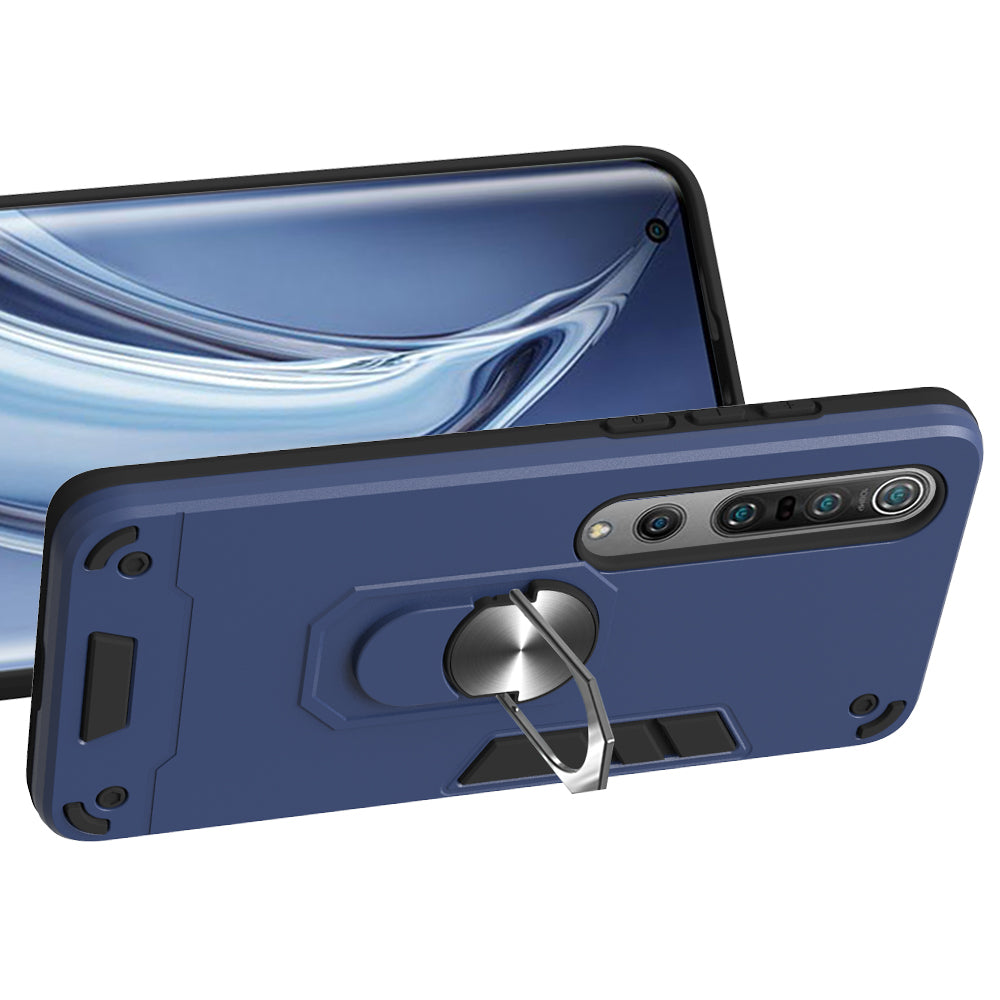 Detachable 2-in-1 PC + TPU Case [with Kickstand and Magnetic Holder Metal Sheet] for Xiaomi Mi 10/Mi 10 Pro 5G