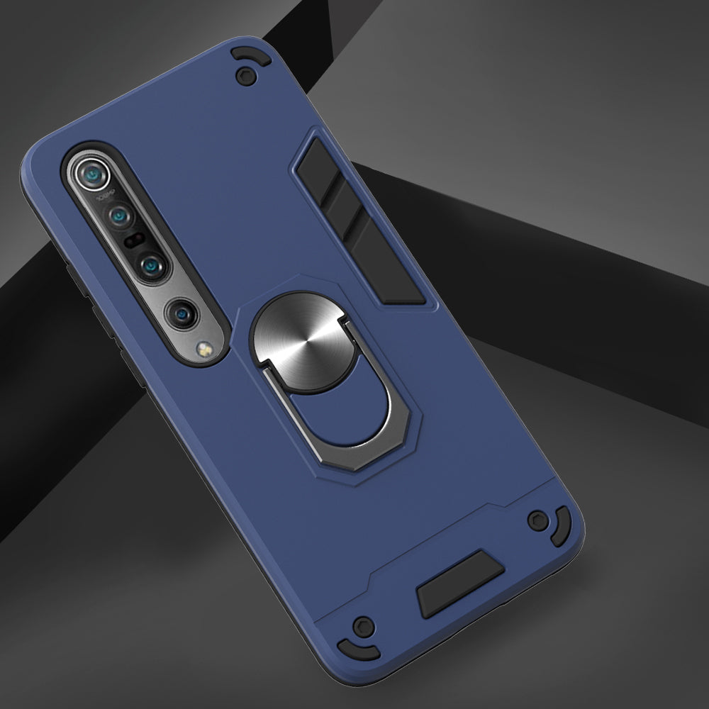 Detachable 2-in-1 PC + TPU Case [with Kickstand and Magnetic Holder Metal Sheet] for Xiaomi Mi 10/Mi 10 Pro 5G