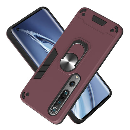 Detachable 2-in-1 PC + TPU Case [with Kickstand and Magnetic Holder Metal Sheet] for Xiaomi Mi 10/Mi 10 Pro 5G