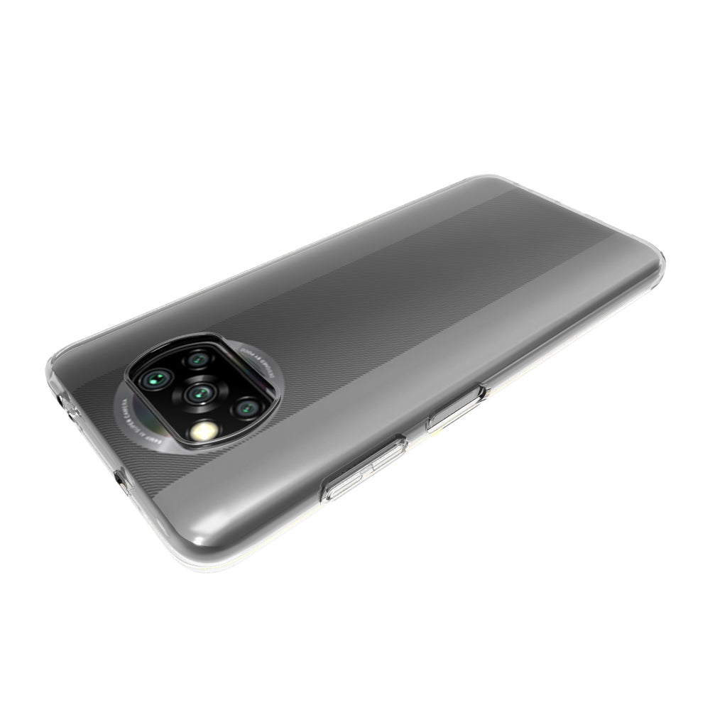 10Pcs/Pack Cover for Xiaomi Poco X3 NFC Non-slip Inner Protector TPU Shell