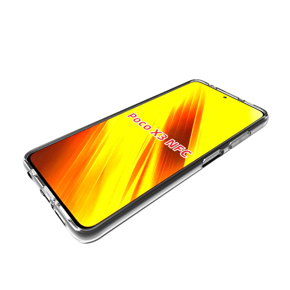 10Pcs/Pack Cover for Xiaomi Poco X3 NFC Non-slip Inner Protector TPU Shell