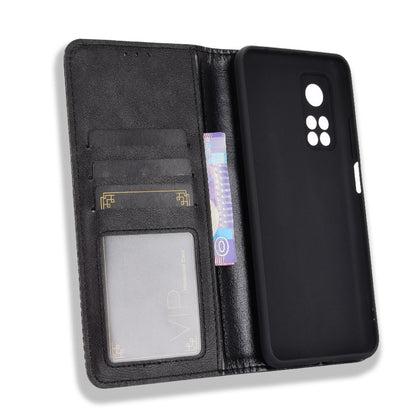 Auto-absorbed Retro Leather Case Cover for Xiaomi Mi 10T 5G/Mi 10T Pro 5G/Redmi K30S