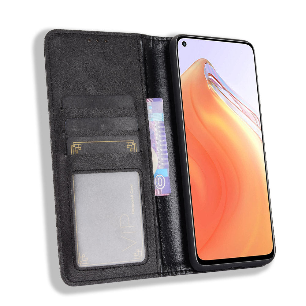 Auto-absorbed Retro Leather Case Cover for Xiaomi Mi 10T 5G/Mi 10T Pro 5G/Redmi K30S