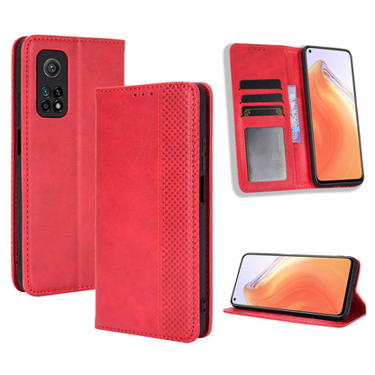 Auto-absorbed Retro Leather Case Cover for Xiaomi Mi 10T 5G/Mi 10T Pro 5G/Redmi K30S