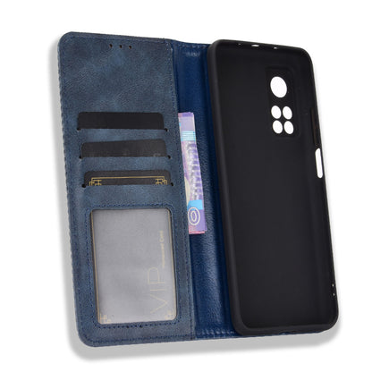 Auto-absorbed Retro Leather Case Cover for Xiaomi Mi 10T 5G/Mi 10T Pro 5G/Redmi K30S
