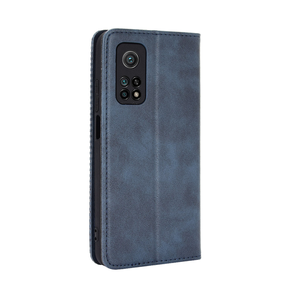 Auto-absorbed Retro Leather Case Cover for Xiaomi Mi 10T 5G/Mi 10T Pro 5G/Redmi K30S