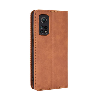 Auto-absorbed Retro Leather Case Cover for Xiaomi Mi 10T 5G/Mi 10T Pro 5G/Redmi K30S