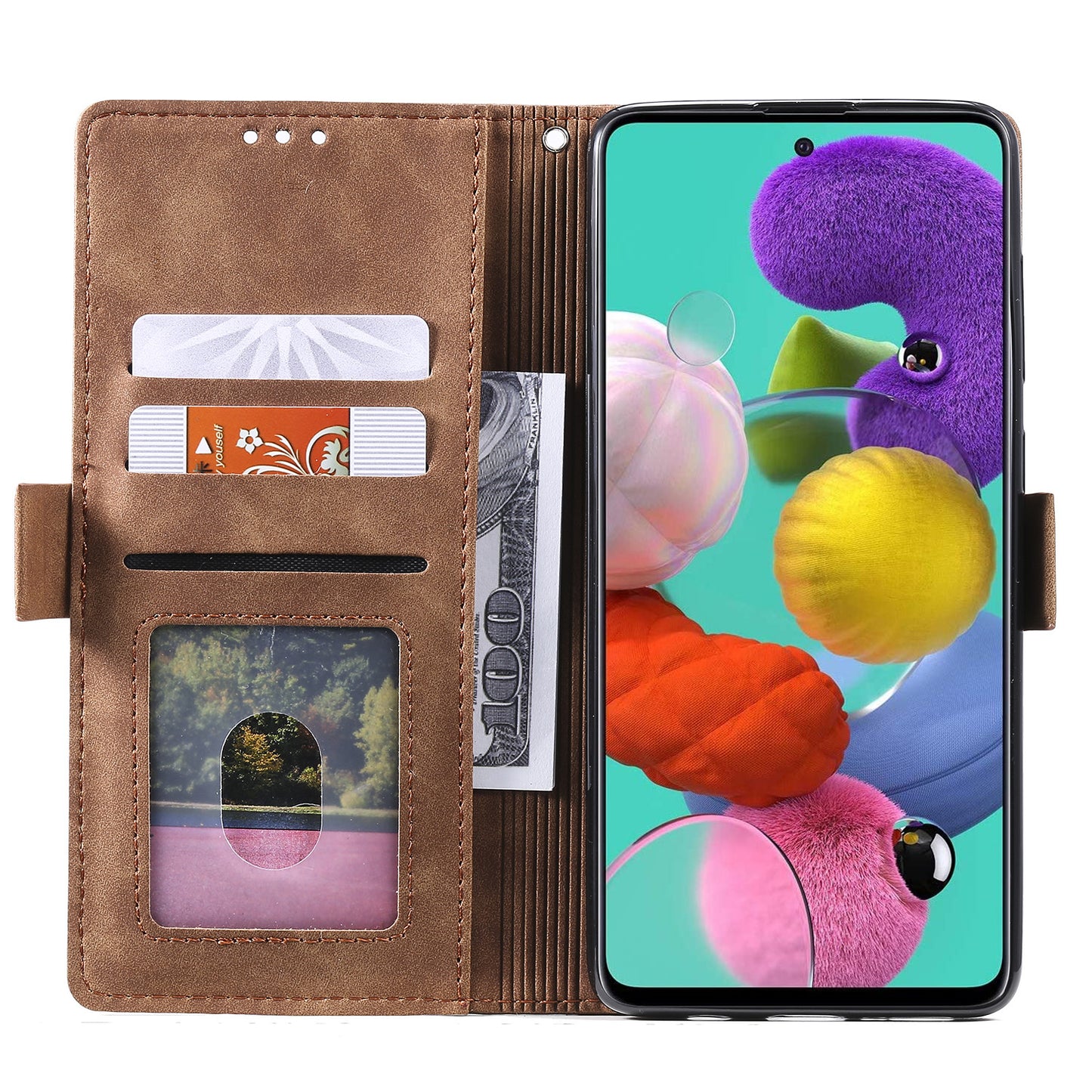 Retro Style Splicing Leather Cover Wallet Case for Xiaomi Mi 10T 5G / Mi 10T Pro 5G / Redmi K30S