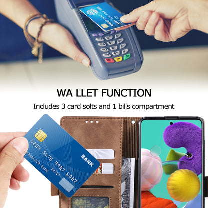 Retro Style Splicing Leather Cover Wallet Case for Xiaomi Mi 10T 5G / Mi 10T Pro 5G / Redmi K30S