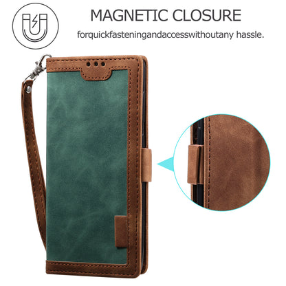 Retro Style Splicing Leather Cover Wallet Case for Xiaomi Mi 10T 5G / Mi 10T Pro 5G / Redmi K30S