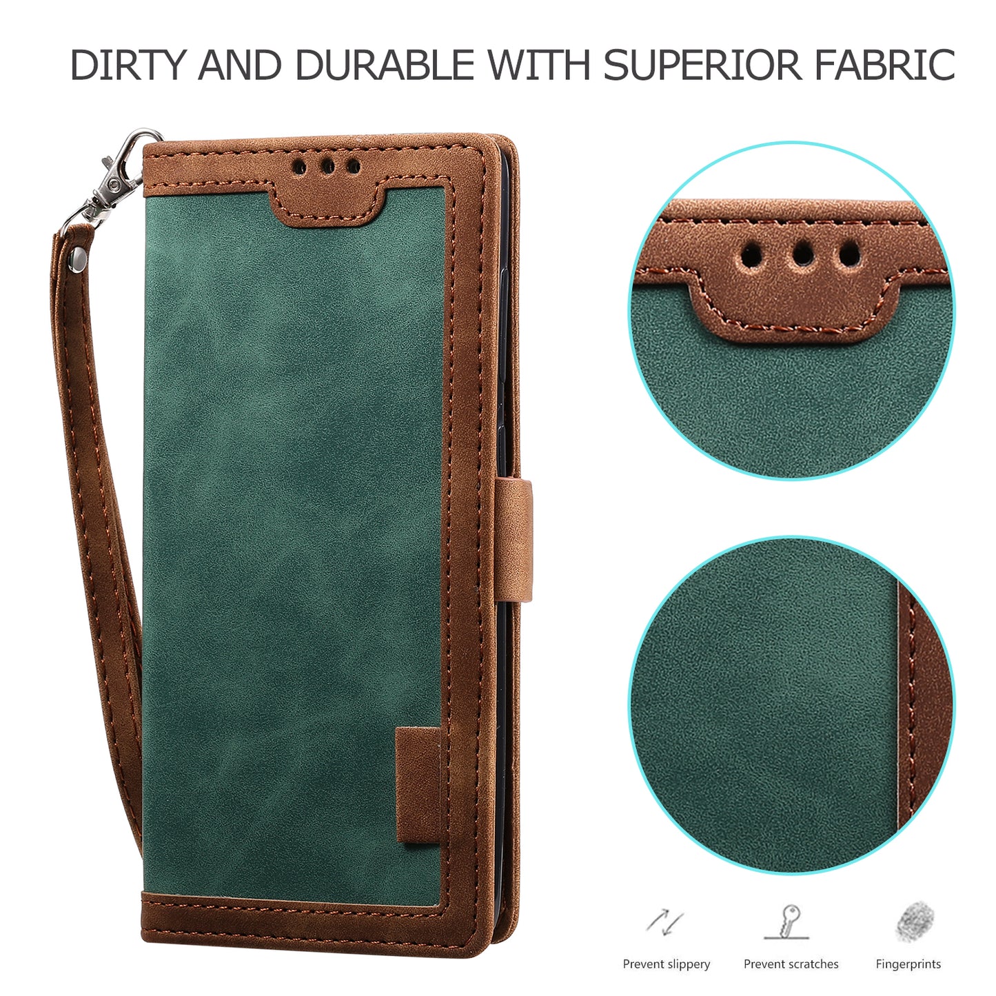 Retro Style Splicing Leather Cover Wallet Case for Xiaomi Mi 10T 5G / Mi 10T Pro 5G / Redmi K30S