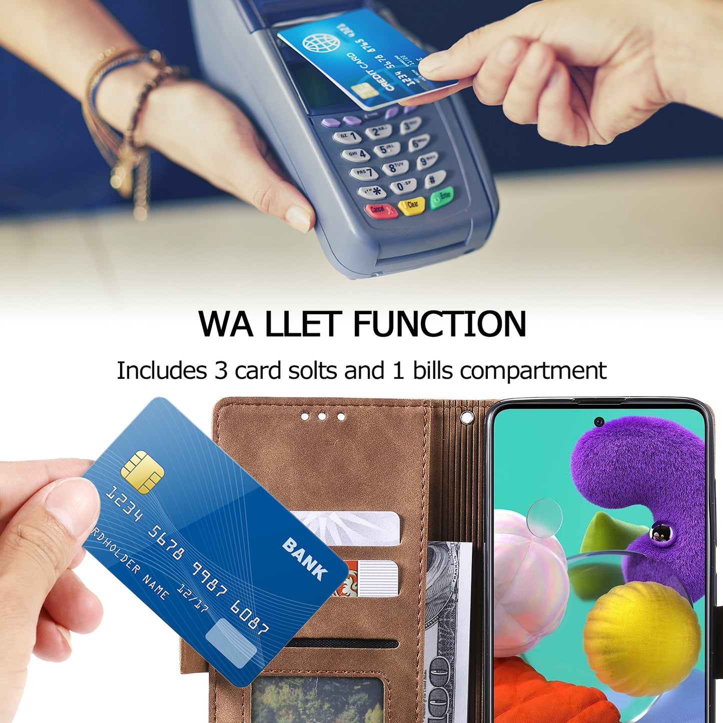 Retro Style Splicing Leather Cover Wallet Case for Xiaomi Mi 10T 5G / Mi 10T Pro 5G / Redmi K30S