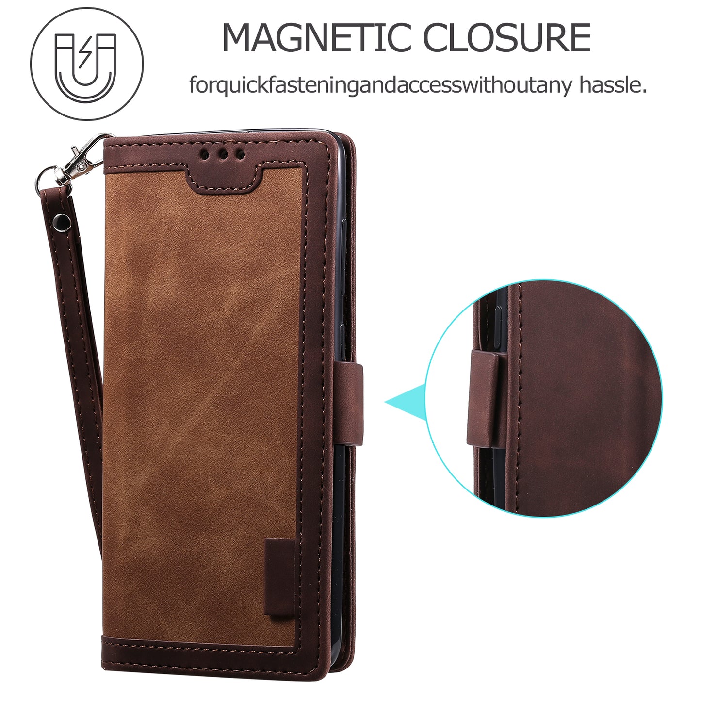 Retro Style Splicing Leather Cover Wallet Case for Xiaomi Mi 10T 5G / Mi 10T Pro 5G / Redmi K30S