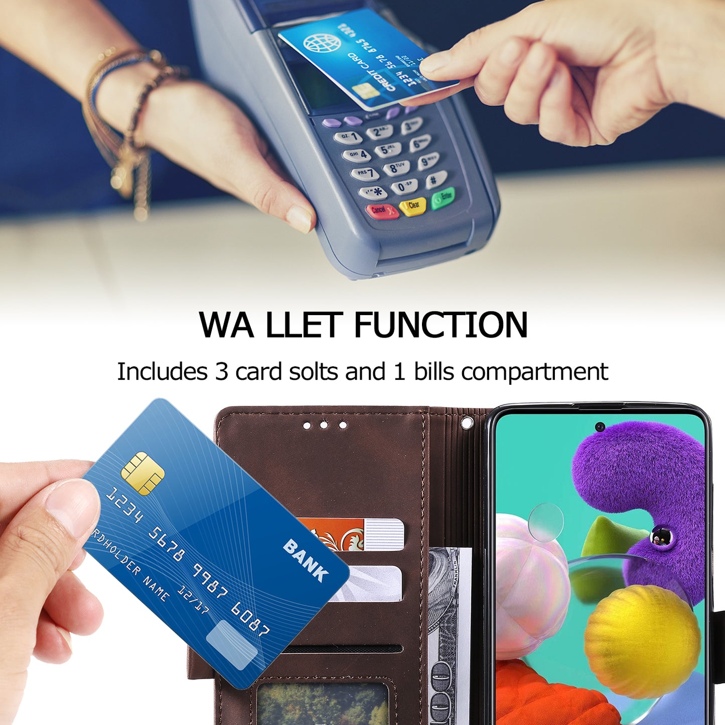 Retro Style Splicing Leather Cover Wallet Case for Xiaomi Mi 10T 5G / Mi 10T Pro 5G / Redmi K30S