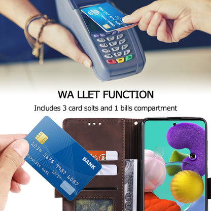 Retro Style Splicing Leather Cover Wallet Case for Xiaomi Mi 10T 5G / Mi 10T Pro 5G / Redmi K30S