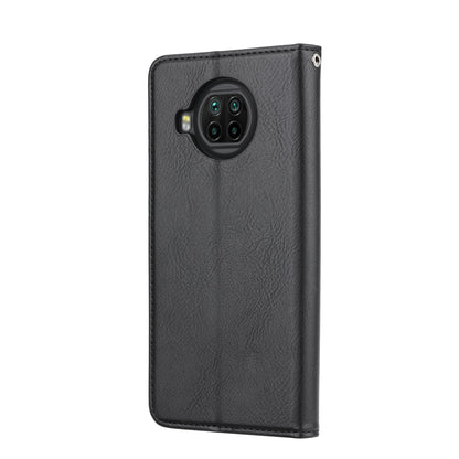 Magnetic Leather Cover Wallet Stand Phone Shell with Inner Wallet and Outer Card Holder for Xiaomi Mi 10T Lite 5G/Redmi Note 9 Pro 5G/Mi 10i 5G