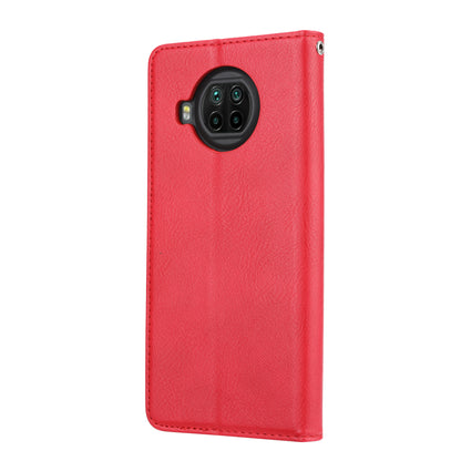 Magnetic Leather Cover Wallet Stand Phone Shell with Inner Wallet and Outer Card Holder for Xiaomi Mi 10T Lite 5G/Redmi Note 9 Pro 5G/Mi 10i 5G