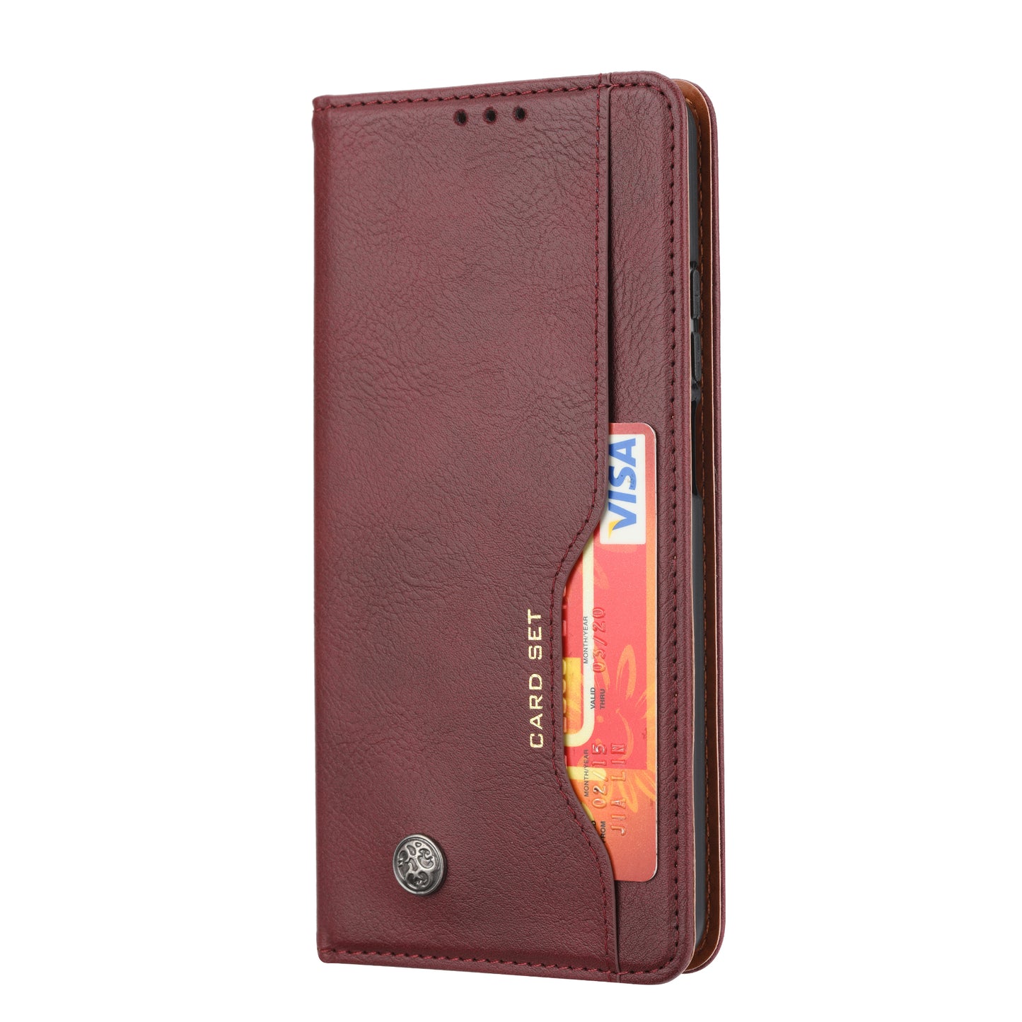 Magnetic Leather Cover Wallet Stand Phone Shell with Inner Wallet and Outer Card Holder for Xiaomi Mi 10T Lite 5G/Redmi Note 9 Pro 5G/Mi 10i 5G
