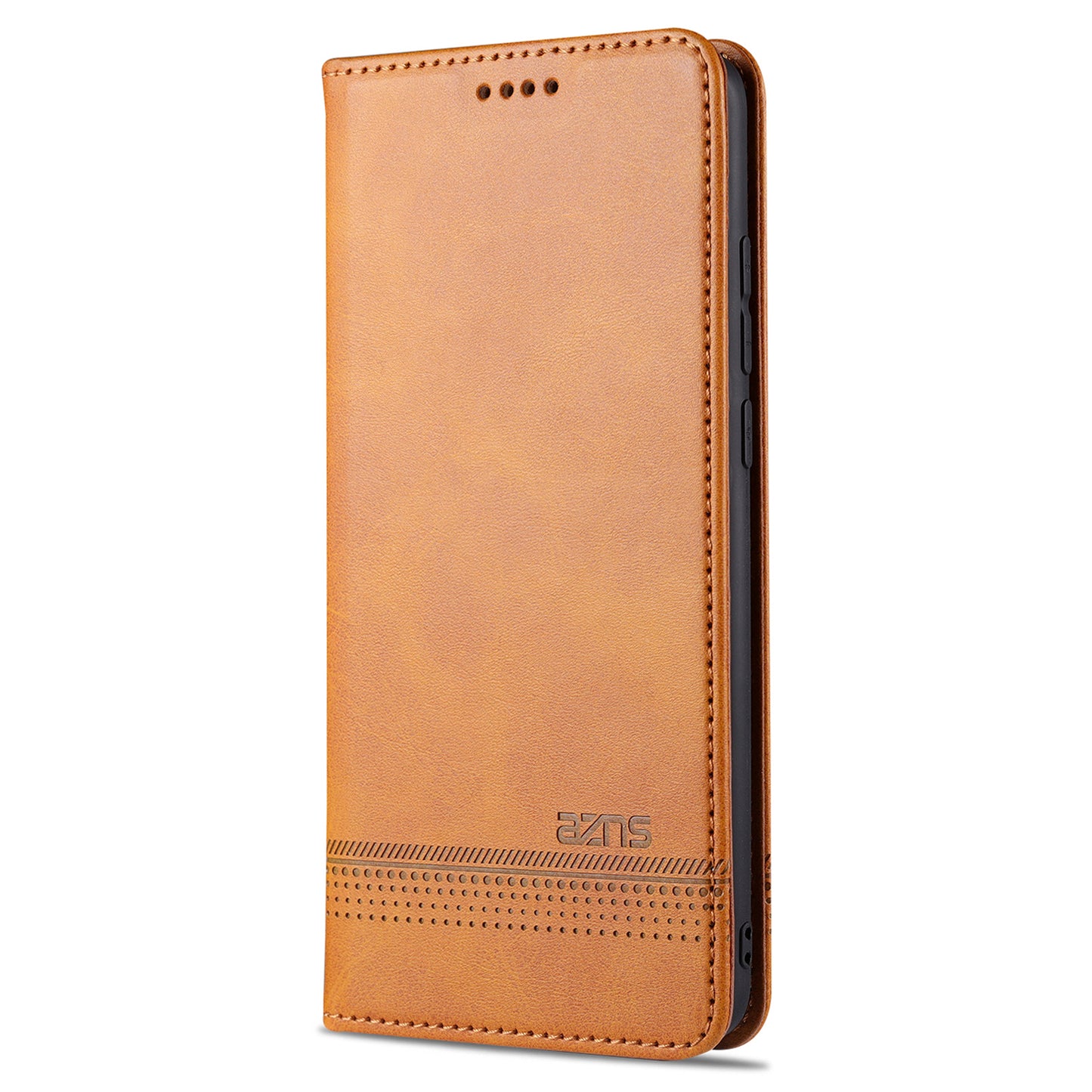 AZNS Auto-absorbed Leather Wallet Stand Case for Xiaomi Mi 10/10 Pro Phone Cover
