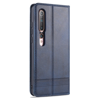 AZNS Auto-absorbed Leather Wallet Stand Case for Xiaomi Mi 10/10 Pro Phone Cover