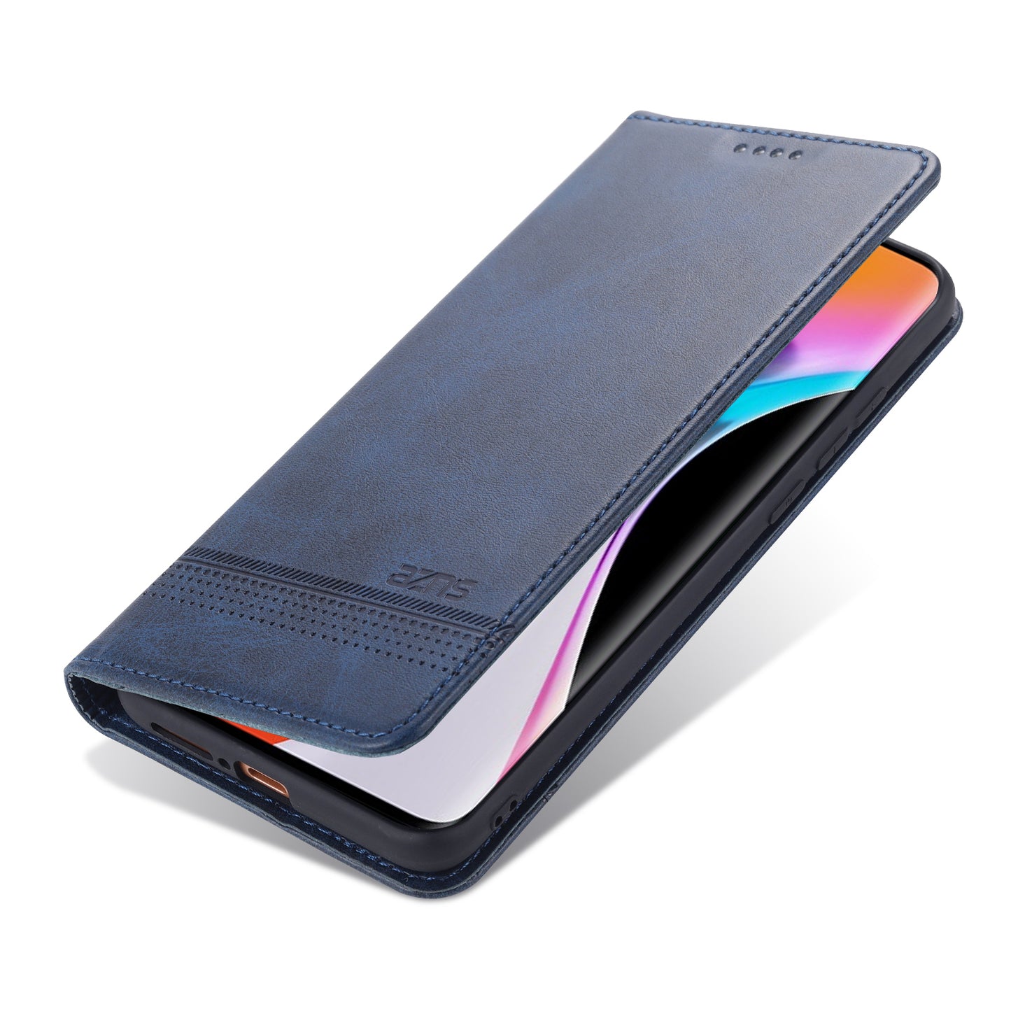 AZNS Auto-absorbed Leather Wallet Stand Case for Xiaomi Mi 10/10 Pro Phone Cover