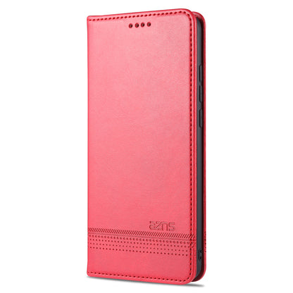 AZNS Auto-absorbed Leather Wallet Stand Case for Xiaomi Mi 10/10 Pro Phone Cover