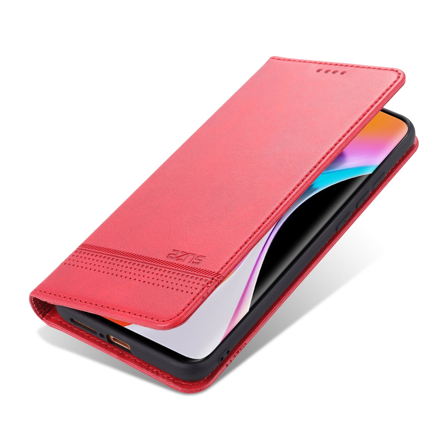 AZNS Auto-absorbed Leather Wallet Stand Case for Xiaomi Mi 10/10 Pro Phone Cover