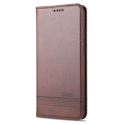 AZNS Auto-absorbed Leather Wallet Stand Case for Xiaomi Mi 10/10 Pro Phone Cover