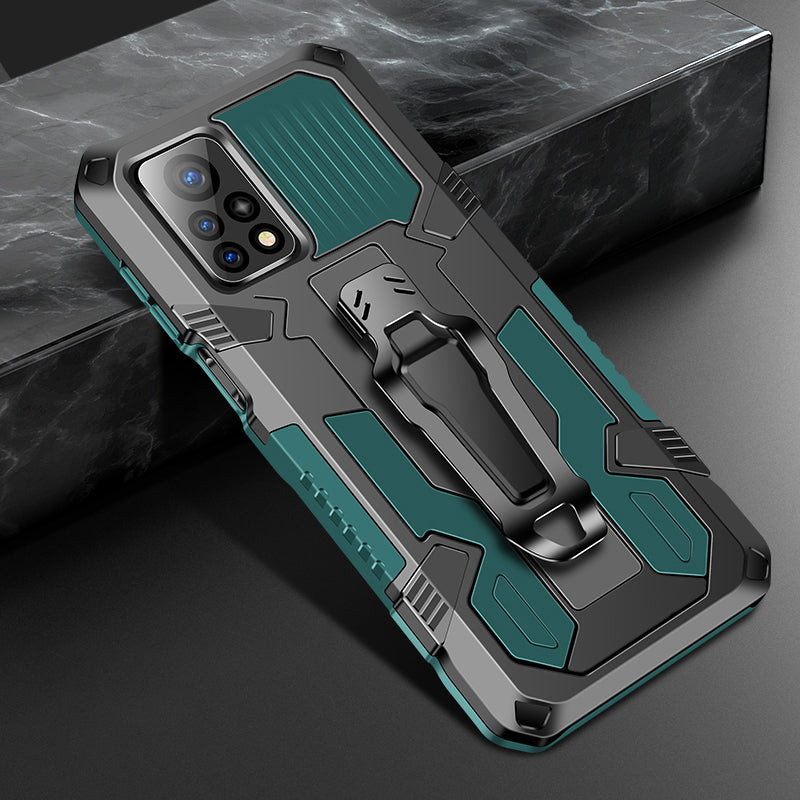 Belt Clip Kickstand Plastic + TPU Hybrid Protector Case for Xiaomi Mi 10T 5G/10T Pro 5G/Redmi K30S