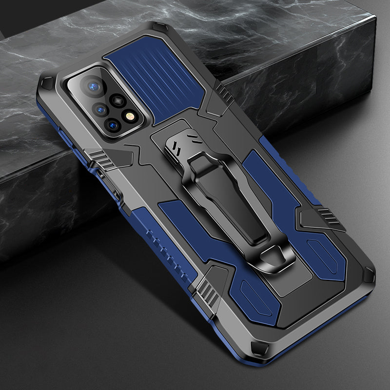 Belt Clip Kickstand Plastic + TPU Hybrid Protector Case for Xiaomi Mi 10T 5G/10T Pro 5G/Redmi K30S