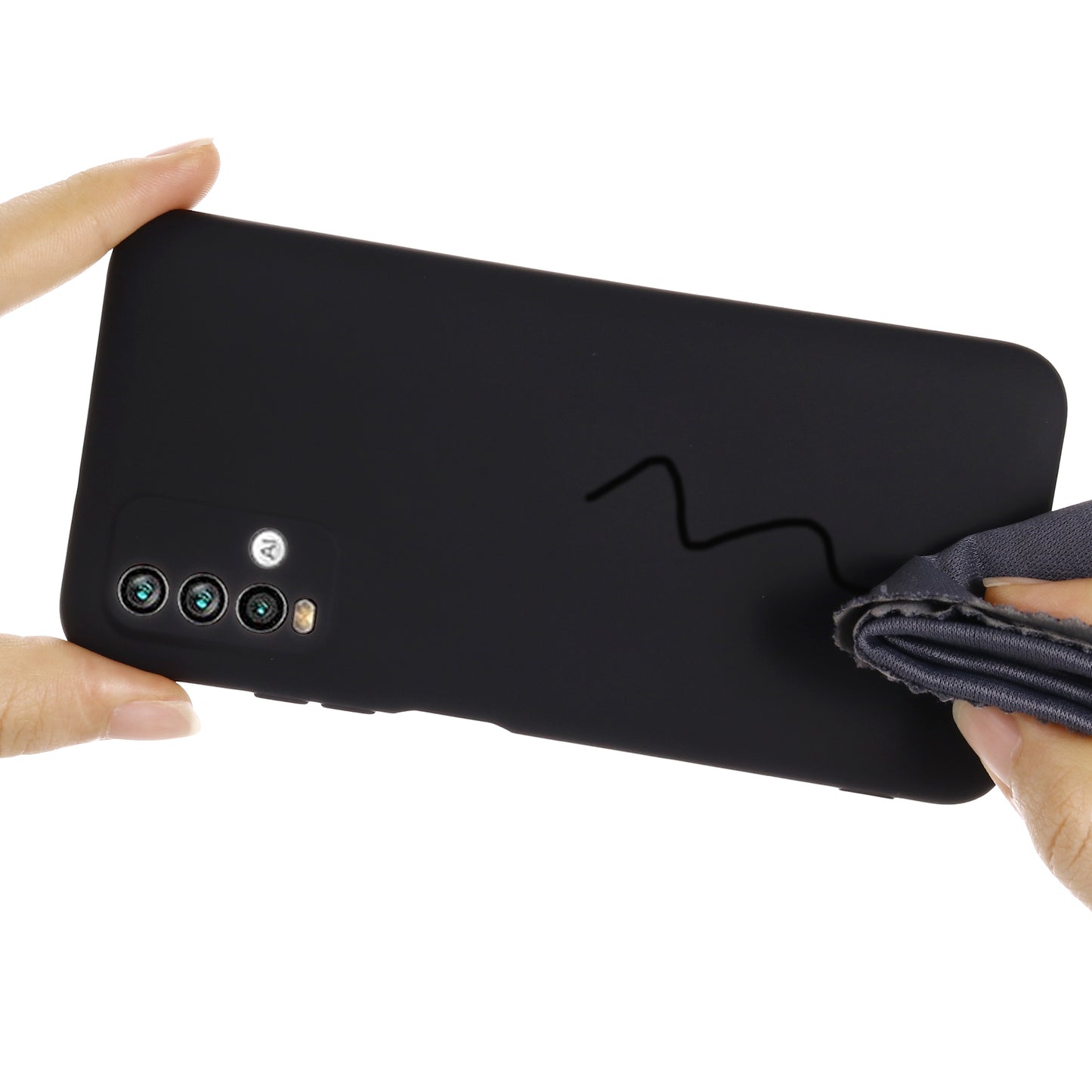 Shockproof Soft Liquid Silicone Cover Case for Xiaomi Redmi Note 9 4G (Qualcomm 662)/ Redmi 9 Power/Redmi 9T