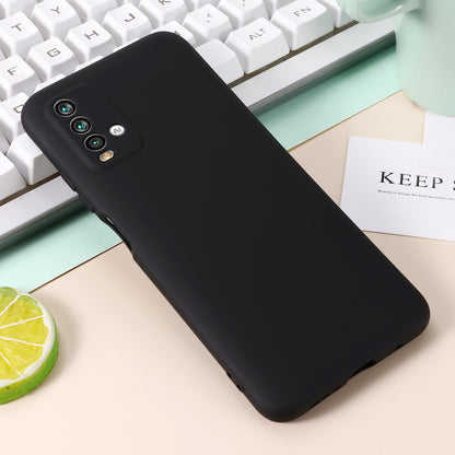 Shockproof Soft Liquid Silicone Cover Case for Xiaomi Redmi Note 9 4G (Qualcomm 662)/ Redmi 9 Power/Redmi 9T