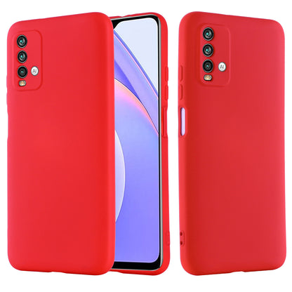 Shockproof Soft Liquid Silicone Cover Case for Xiaomi Redmi Note 9 4G (Qualcomm 662)/ Redmi 9 Power/Redmi 9T