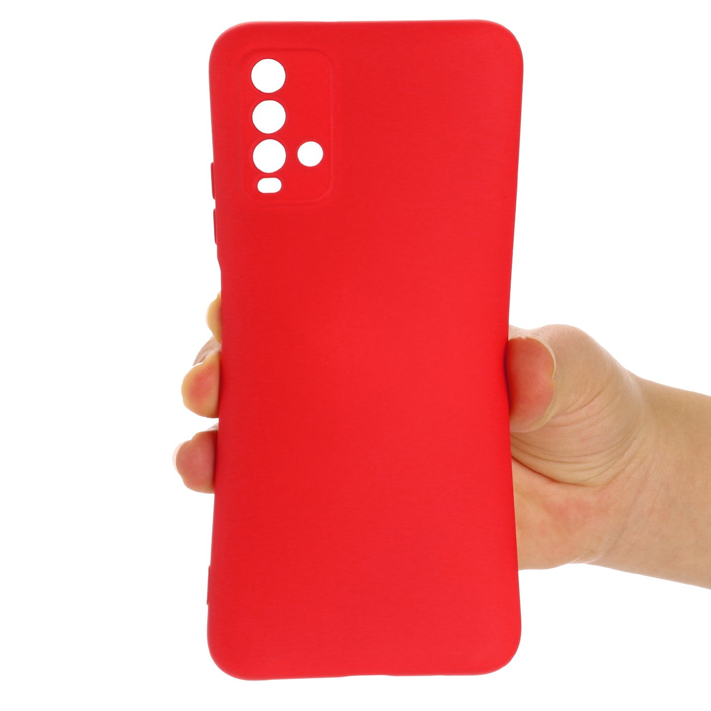 Shockproof Soft Liquid Silicone Cover Case for Xiaomi Redmi Note 9 4G (Qualcomm 662)/ Redmi 9 Power/Redmi 9T