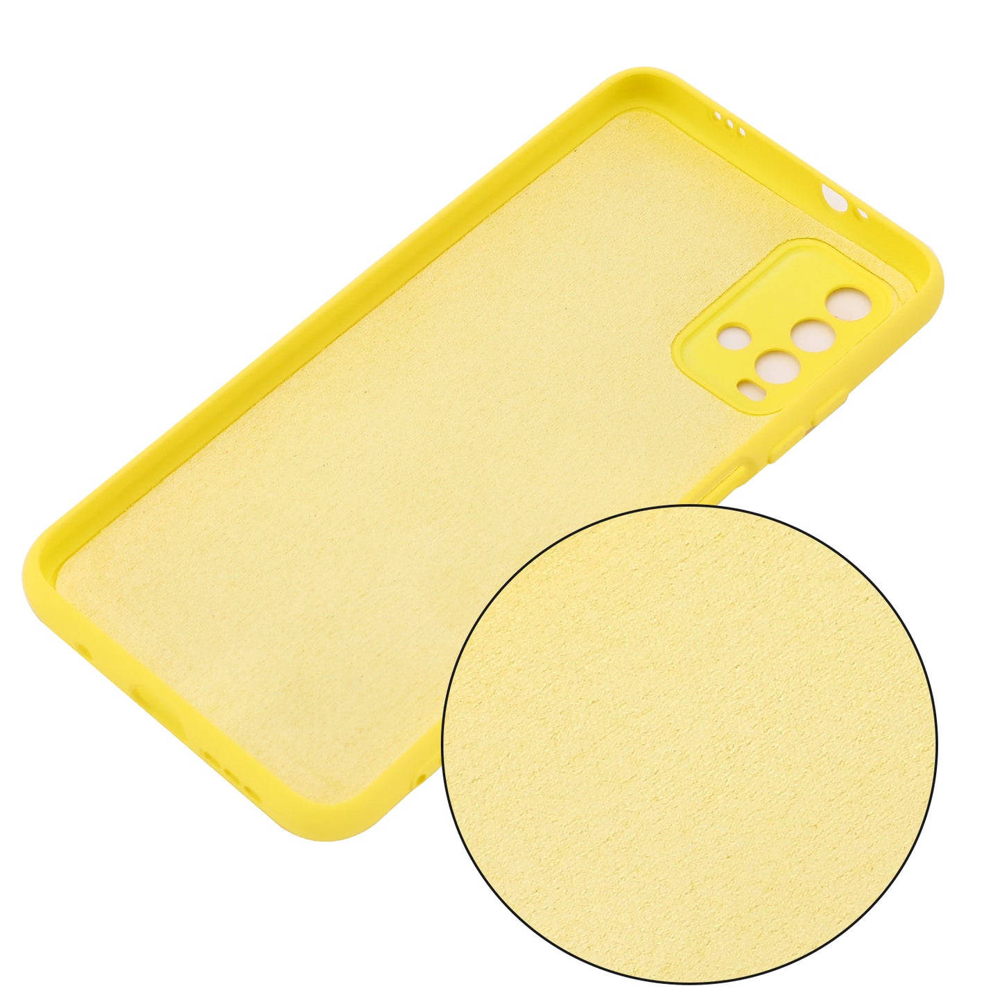 Shockproof Soft Liquid Silicone Cover Case for Xiaomi Redmi Note 9 4G (Qualcomm 662)/ Redmi 9 Power/Redmi 9T