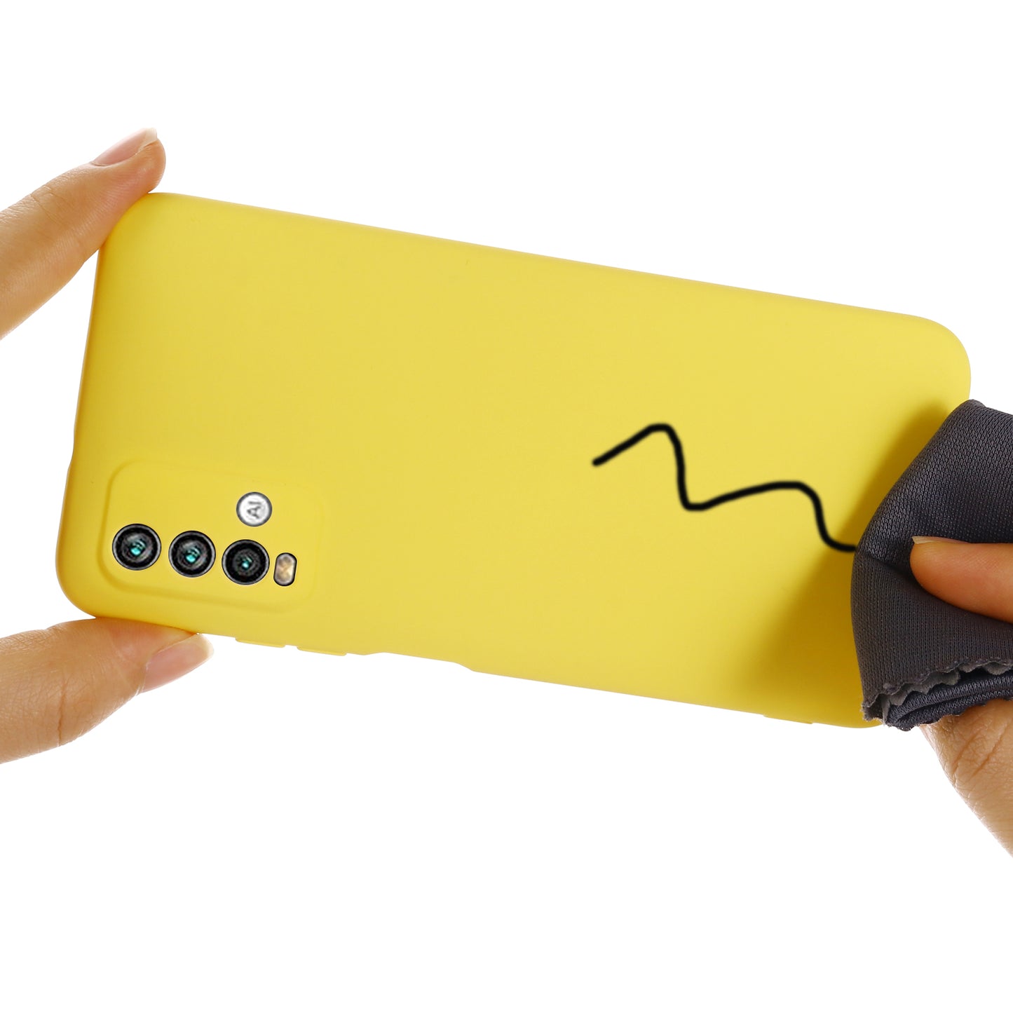 Shockproof Soft Liquid Silicone Cover Case for Xiaomi Redmi Note 9 4G (Qualcomm 662)/ Redmi 9 Power/Redmi 9T