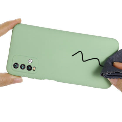 Shockproof Soft Liquid Silicone Cover Case for Xiaomi Redmi Note 9 4G (Qualcomm 662)/ Redmi 9 Power/Redmi 9T