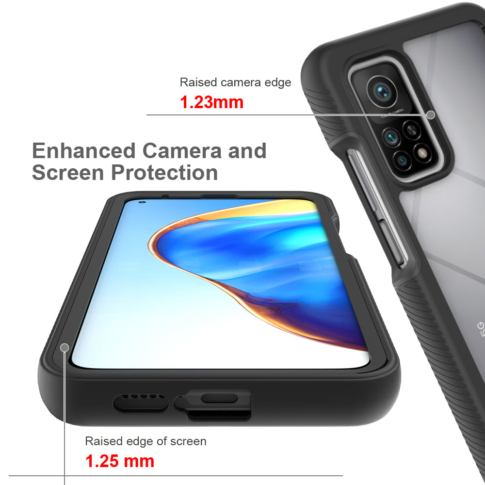TPU + PC Hybrid Case for Xiaomi Mi 10T 5G/Mi 10T Pro 5G/Redmi K30S Shock-Absorbed Phone Cover