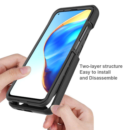 TPU + PC Hybrid Case for Xiaomi Mi 10T 5G/Mi 10T Pro 5G/Redmi K30S Shock-Absorbed Phone Cover