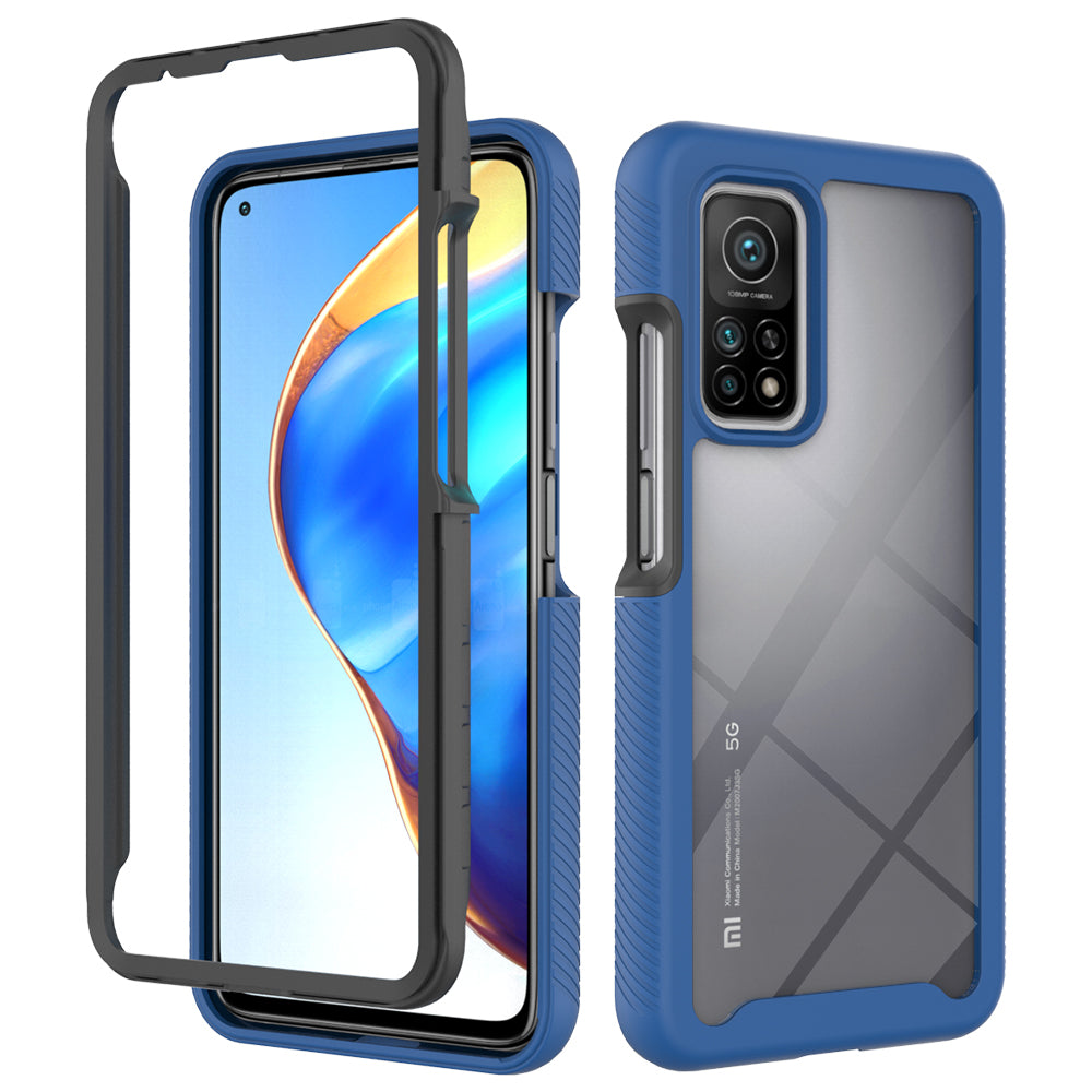 TPU + PC Hybrid Case for Xiaomi Mi 10T 5G/Mi 10T Pro 5G/Redmi K30S Shock-Absorbed Phone Cover