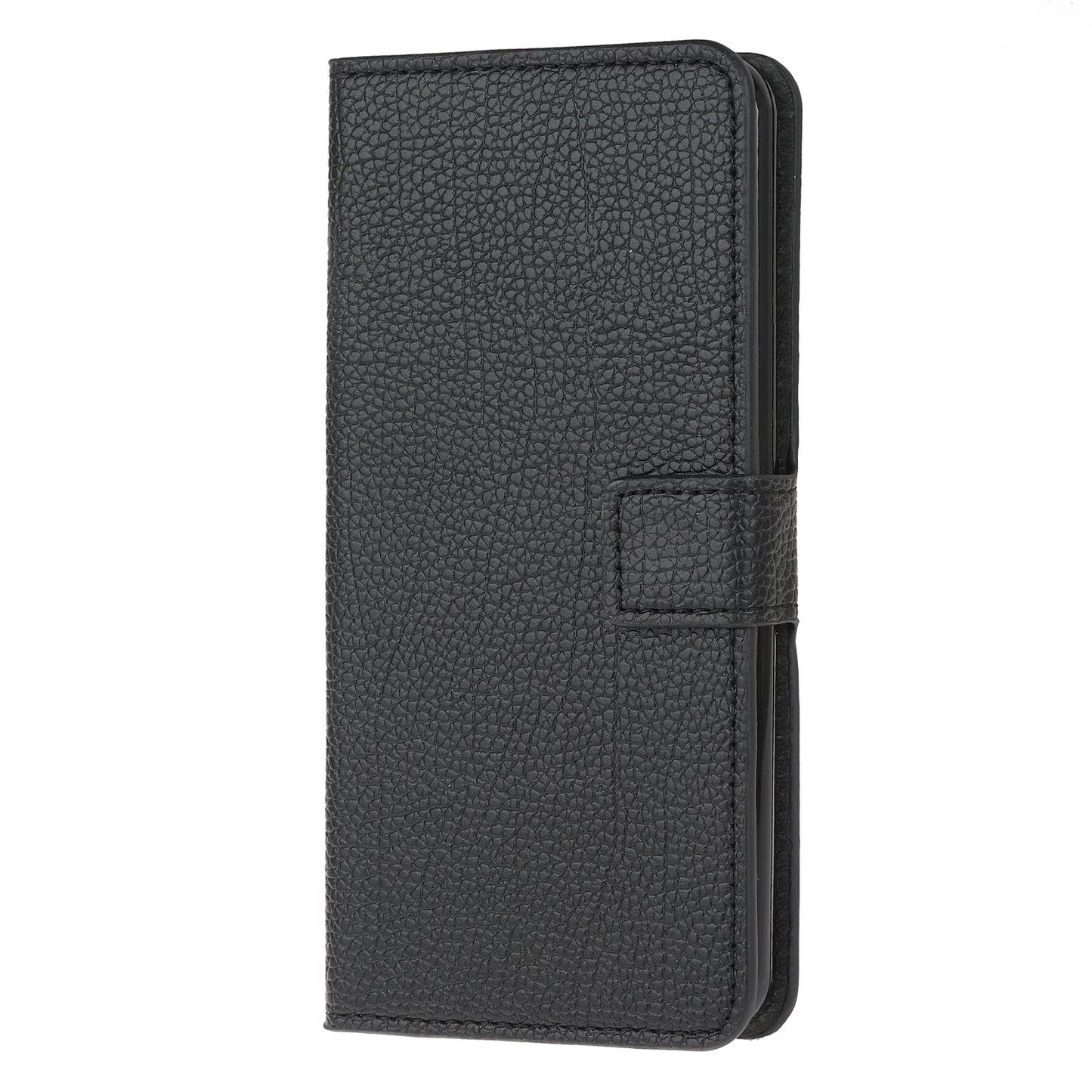 Litchi Texture Wallet Stand Leather Shell Cover for Xiaomi Poco M5s 4G / Redmi Note 10 4G / Note 10S 4G