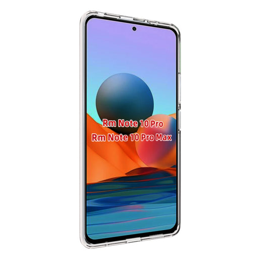 10Pcs/Pack Watermark Resistant Flexible TPU Phone Case for Xiaomi Redmi Note 10 Pro Max / Redmi Note 10 Pro