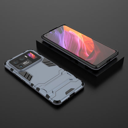 2 in 1 Hybrid Phone Protector Full Protection Cover Case with Kickstand Design for Xiaomi Mi 11 Ultra