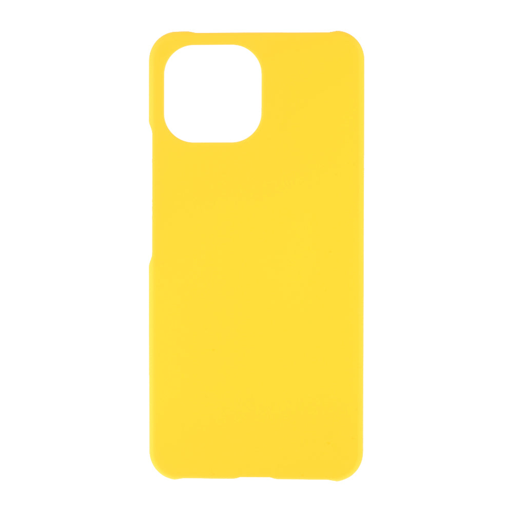 Comfortable Touch Rubberized Plastic Hard Back Cover for Xiaomi Mi 11 Lite 4G / 5G / 11 Lite 5G NE