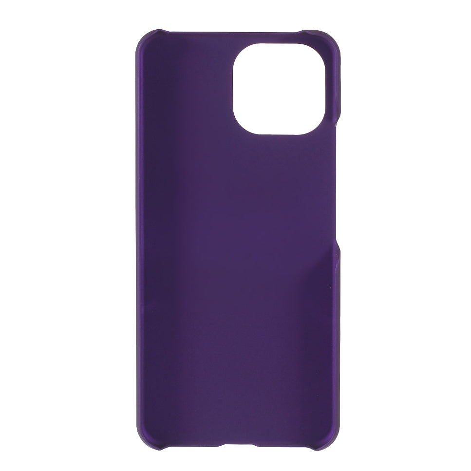 Comfortable Touch Rubberized Plastic Hard Back Cover for Xiaomi Mi 11 Lite 4G / 5G / 11 Lite 5G NE