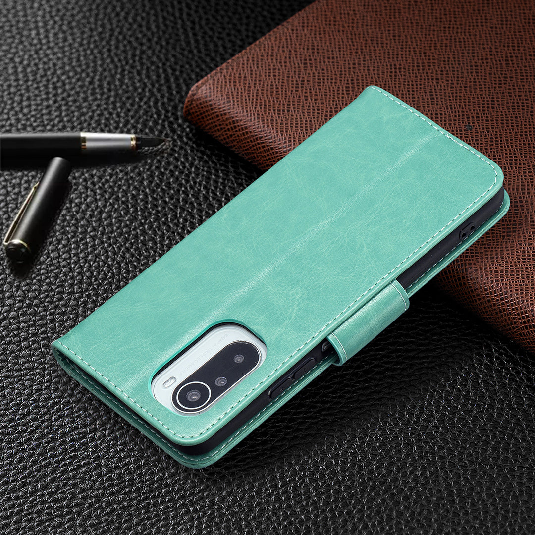 Imprint Butterflies Flower Wallet Stand Leather Case for Xiaomi Mi 11i / Poco F3 / Redmi K40 Pro / Redmi K40 / Redmi K40 Pro+